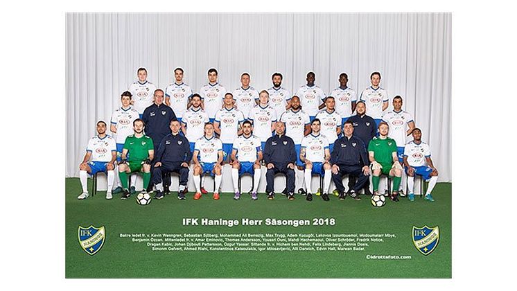 Årets manliga idrottare IFK Haninges A-lag i fotboll