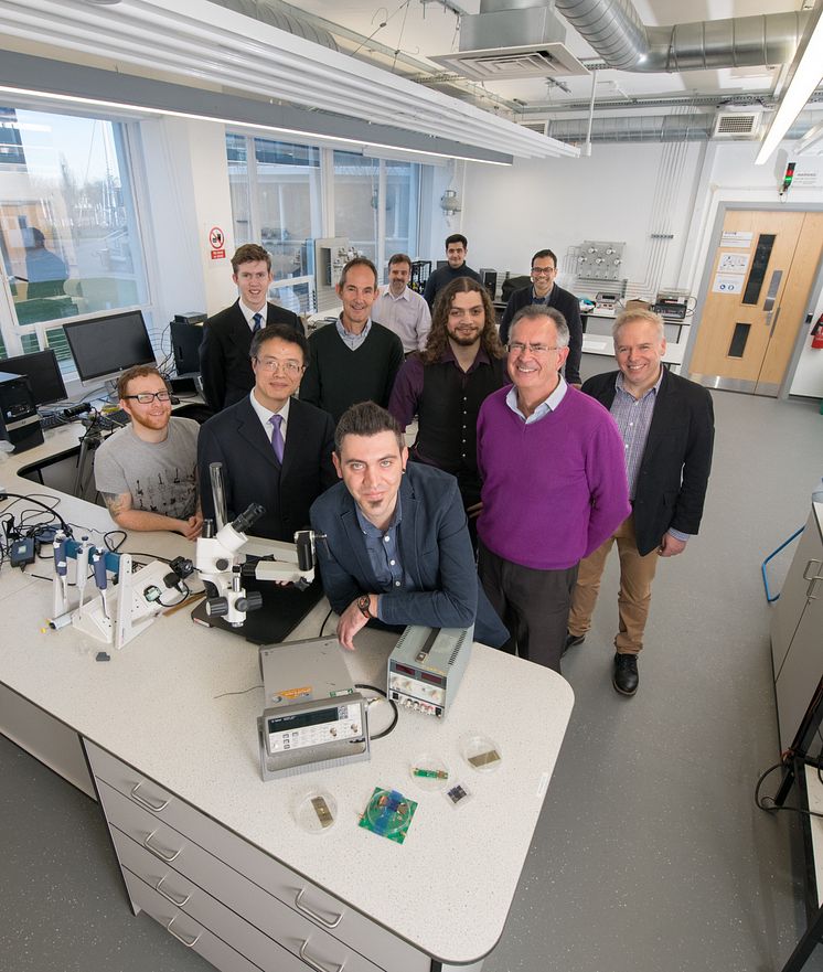the team from Northumbria University and Epigem behind the KTP