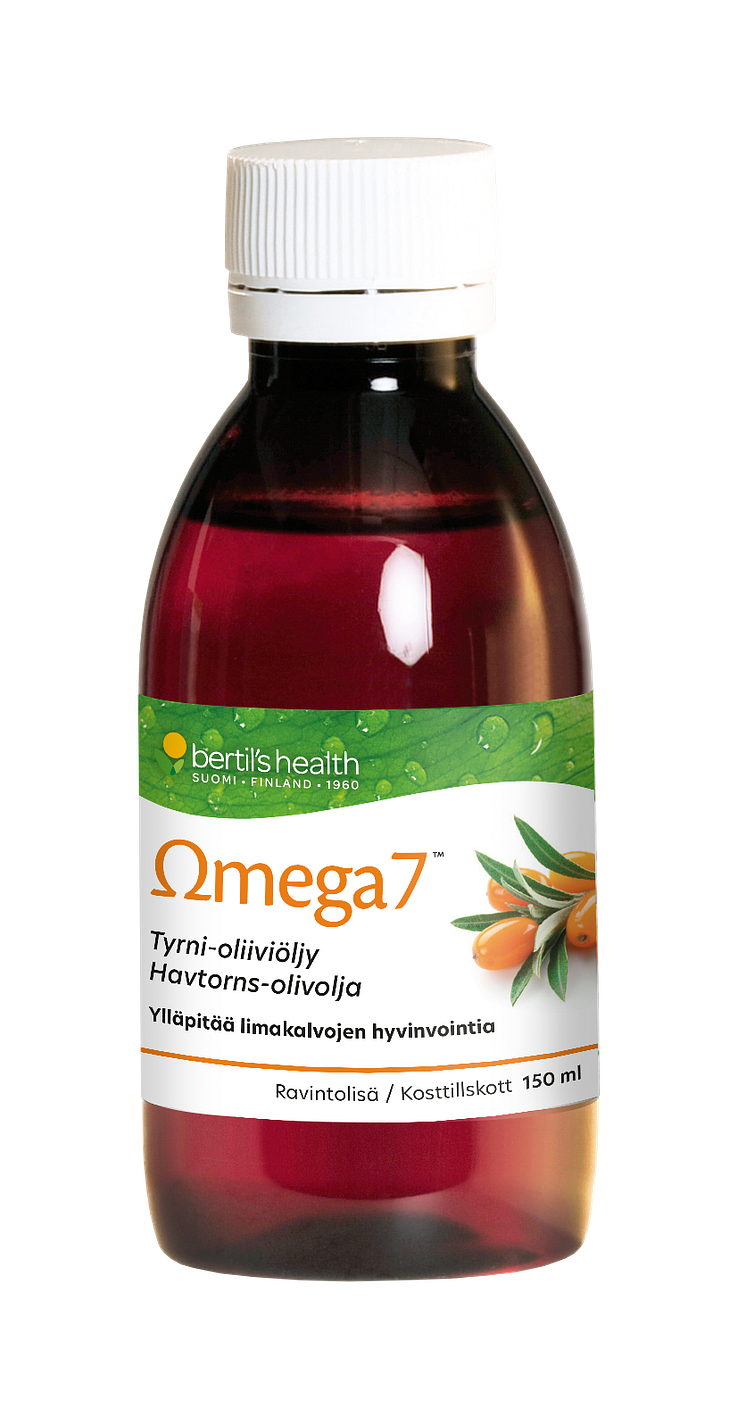 Omega7 Tyrni-oliiviöljy