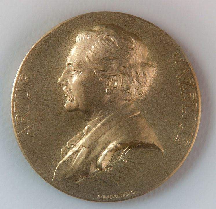 Hazeliusmedaljen i guld