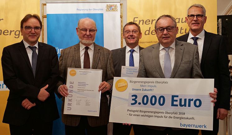 Preisverleihung Bürgerenergiepreis Oberpfalz_Manfred Klemm