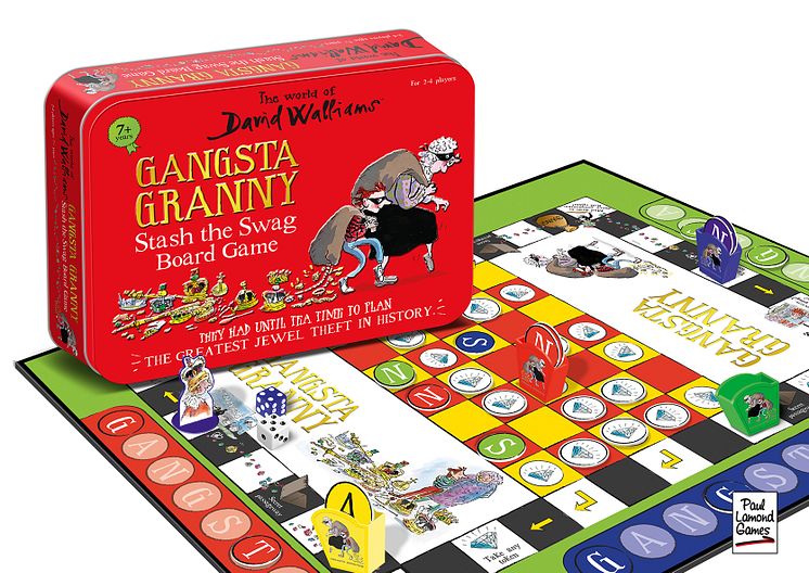 TF19 Hero Toys - Paul Lamond Games - The World of David Walliams’ Gangsta Granny Board Game