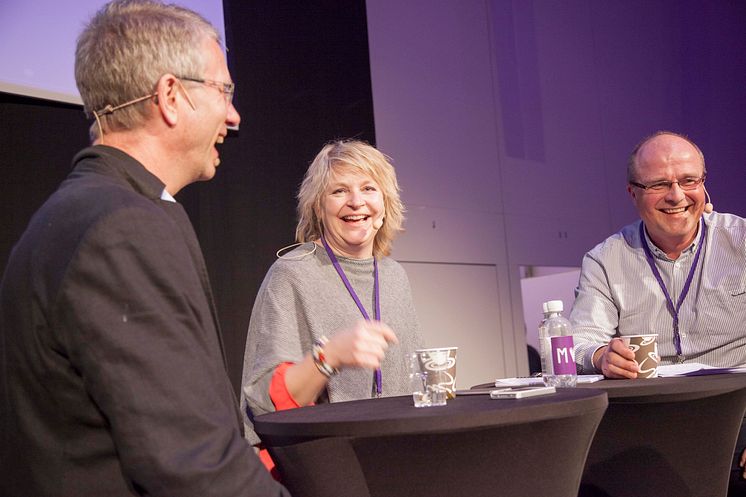 Maria Gill och Bengt Andersson på MVTe.