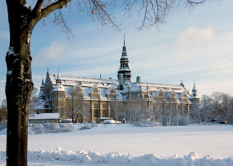Nordiska museet i vinterskrud