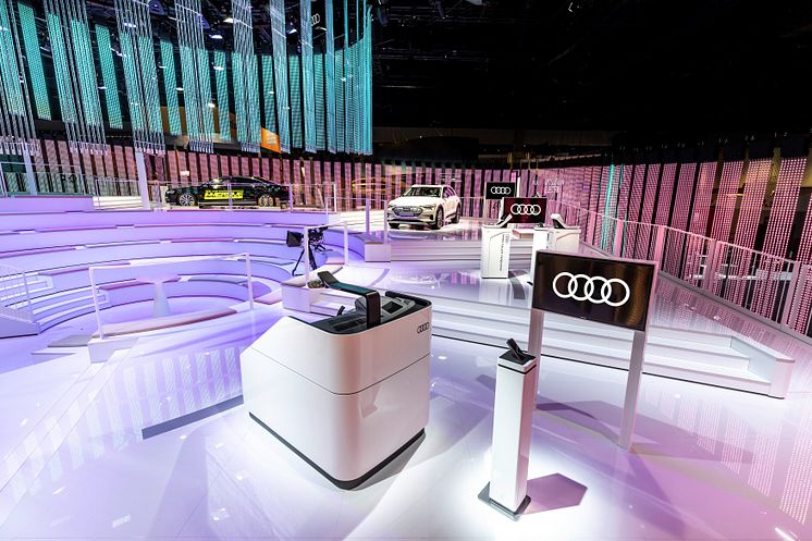 Audis stand på CES 2019