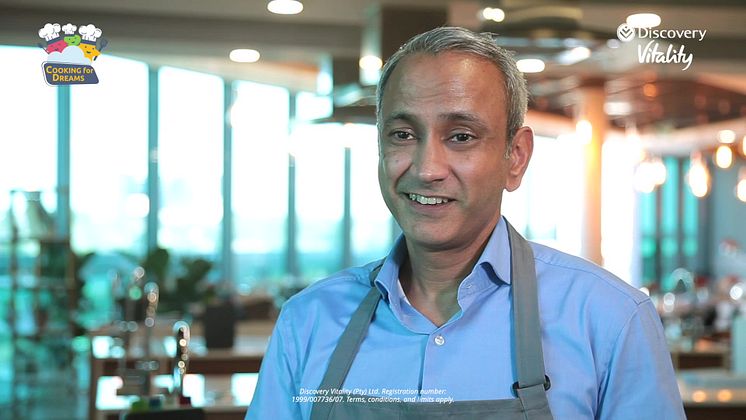 Dinesh Govender invites everyone to join the 2022 Cooking For Dreams event