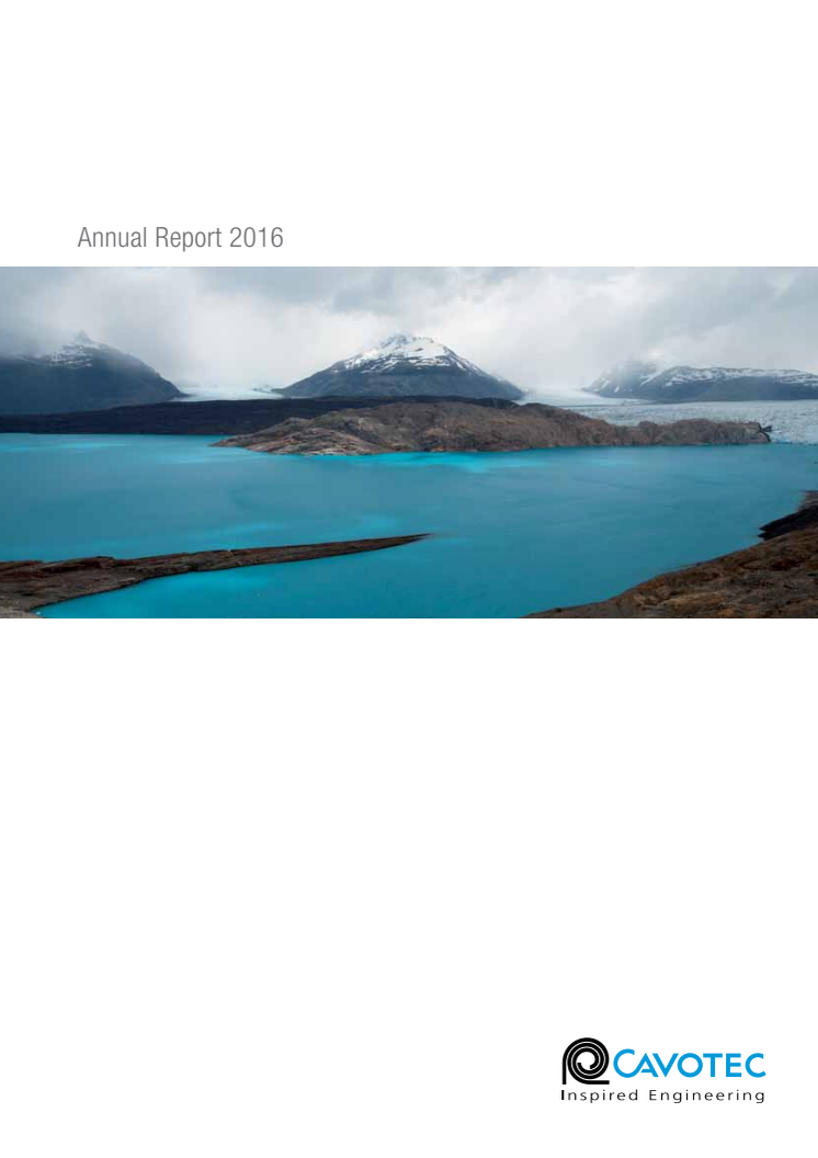 Cavotec Annual Report 2016