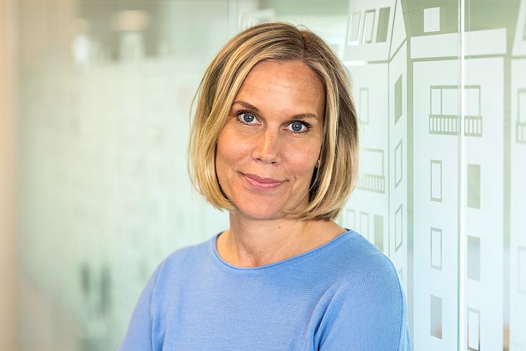 Karolina Brick, hållbarhetschef Riksbyggen