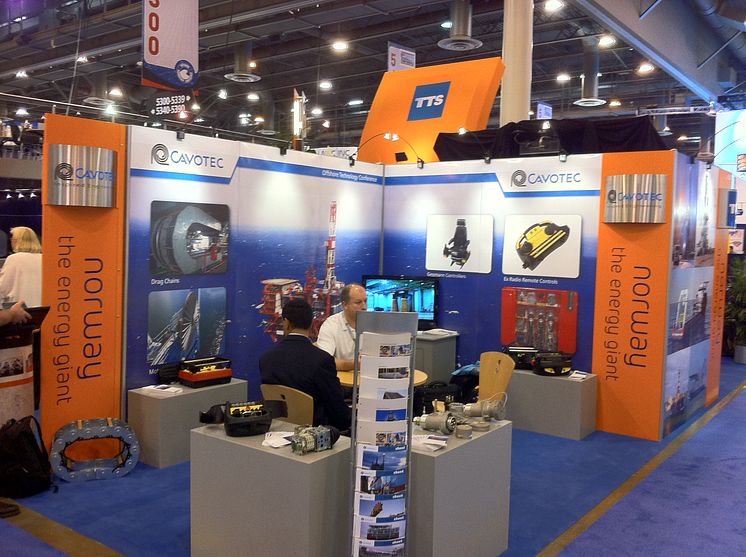 Cavotec OTC 2011 stand set for action