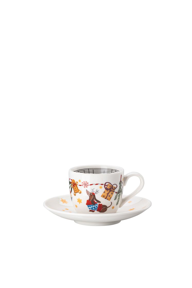 HR_'Morgen_kommt_der_Weihnachtsmann'_Espresso_cup_and_saucer
