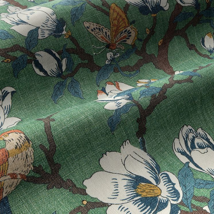 Svenskt_Tenn_Textile_Japanese_Magnolia_Linen_Green_2