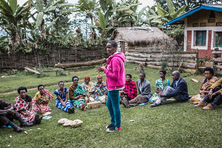 Spès Nihangaza. Burundis fattigaste barn stöttas av barnrättshjälte