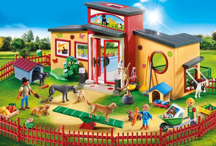 TF19 Hero Toys - Playmobil - Tiny Paws Pet Hotel 