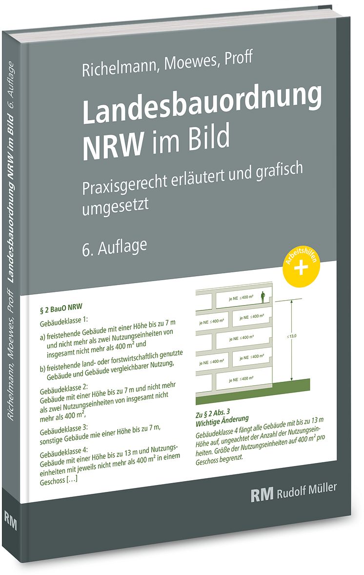 Landesbauordnung NRW in Bild (3D/tif)