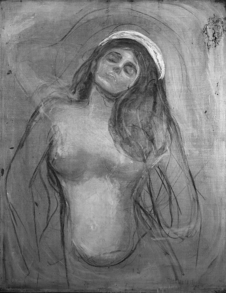 Edvard Munch Madonna Foto Børre Høstland