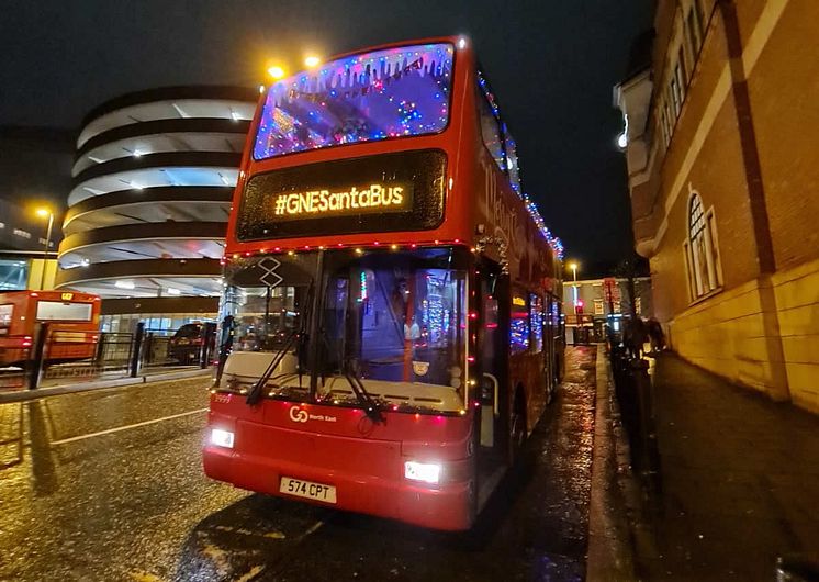 Go North East launches magical Santa bus tour across the region