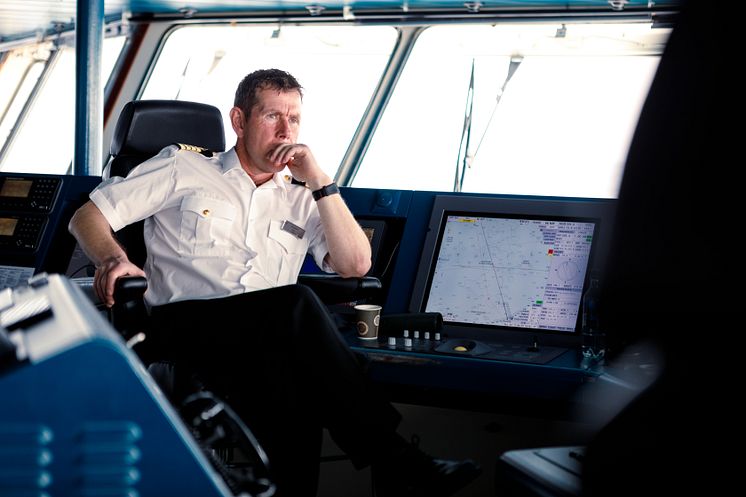 Captain Kai Albrigtsen Photo Maximilian Schwarz Hurtigruten