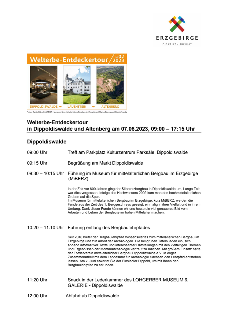 2. Welterbe-Entdeckertour - Dippoldiswalde Altenberg Lauenstein_Programm.pdf
