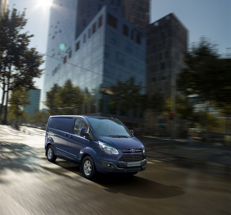 Nye Ford Transit Custom nylig kåret til International Van of the Year.