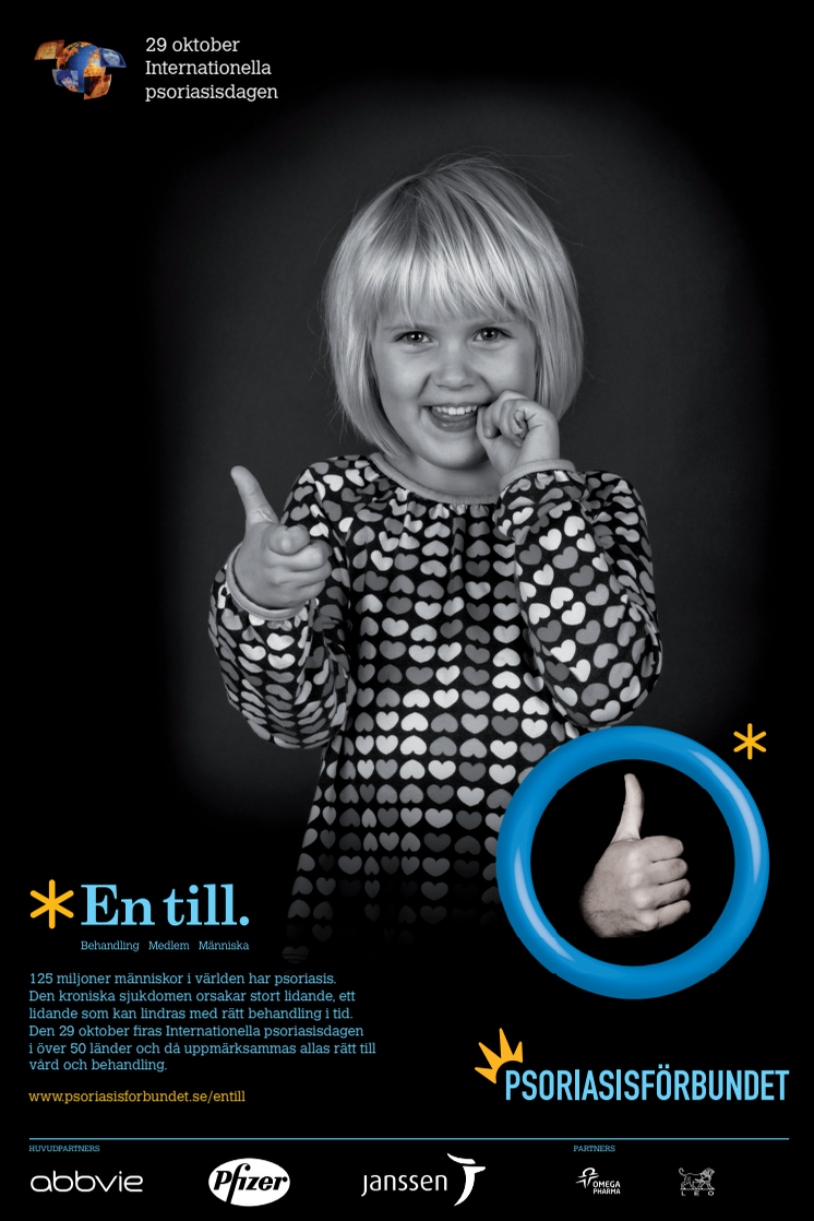 World Psoriasis Day 2013 (Sweden) - Ad 1