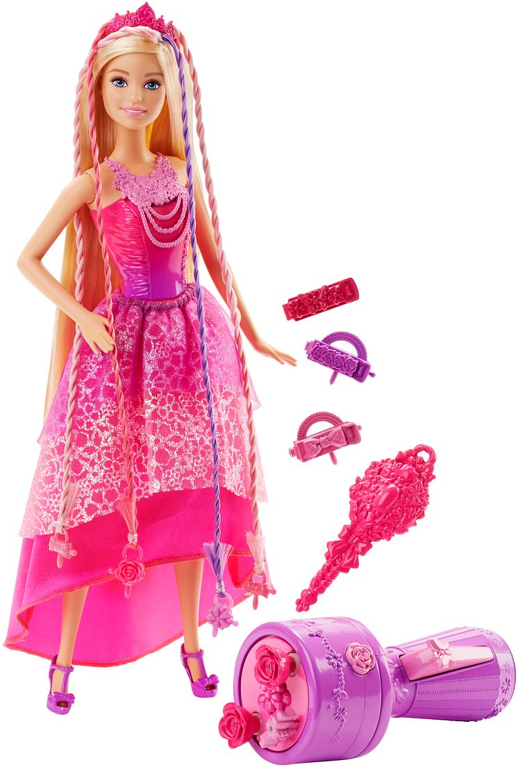 Barbie 4 Königreiche - Zauberhaar Flechtspaß Prinzessin