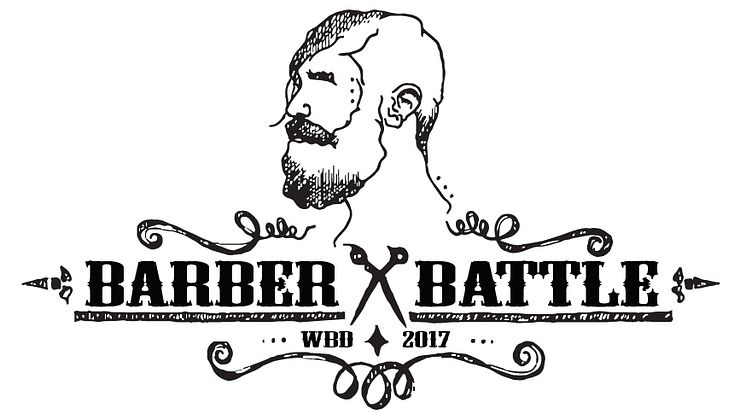 Swedish Barber Expo Barber Battle 2017 - logo designad av Loiz Blomberg 