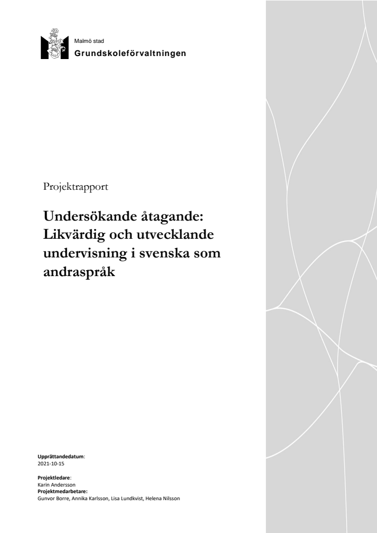 Projektrapport undersökande åtagande svenska som andraspråk.pdf
