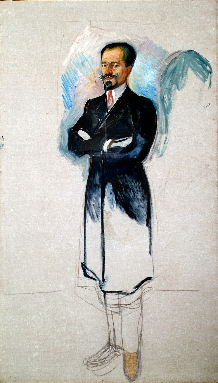 Edvard Munch - Ernest Thiel, 1907