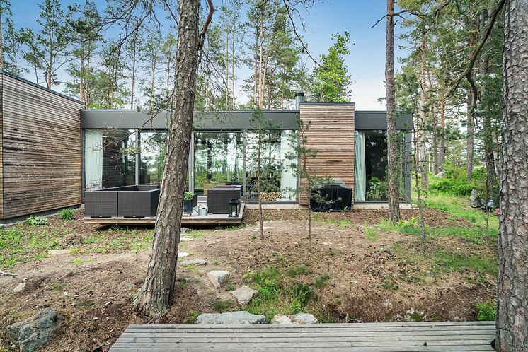 Schwedischer Wohntraum im Wald