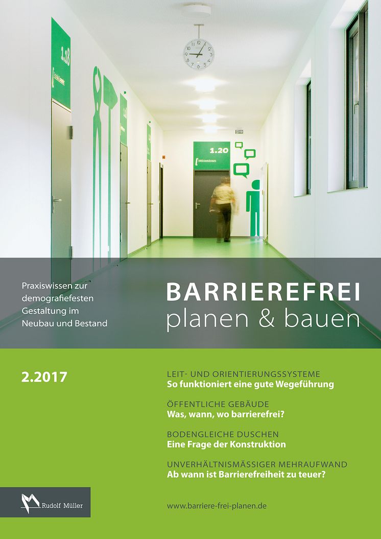 Barrierefrei planen & bauen, Ausgabe 2-2017