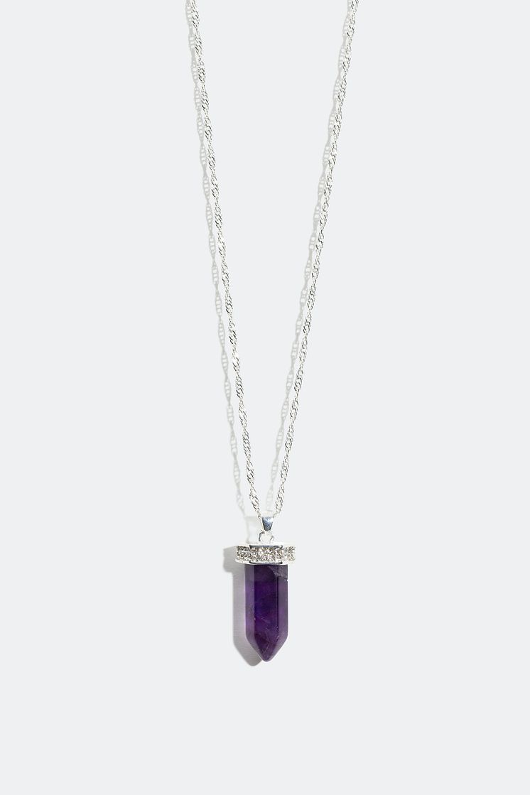 Necklace with semi precious stone -159 kr