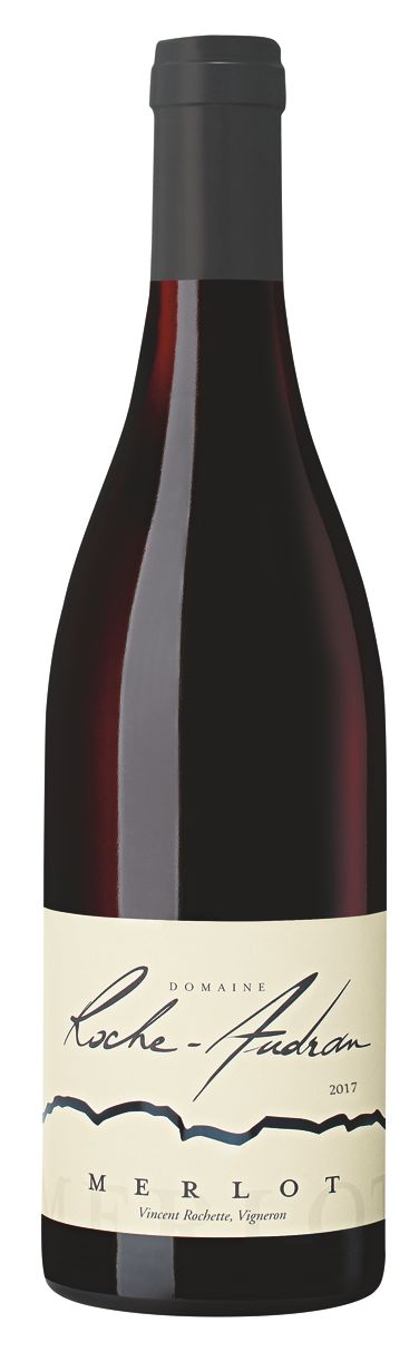Roche Audran Merlot – 2017, Vin de Paysde la Méditerranée IGP Frankrike 