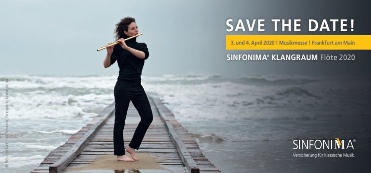 Save the Date - SINFONIMA KLANGRAUM Flöte 2020