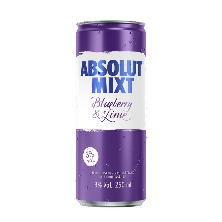 Absolut MIXT Blueberry Lime