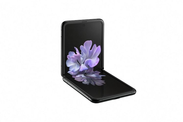 Samsung Galaxy Z Flip_l30 table top_black mirror