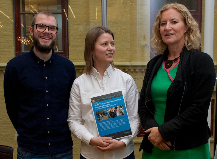Betha Thorsen vinner Forskerfrøprisen 2016