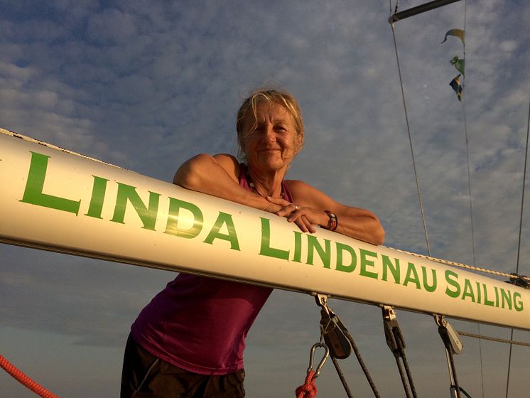 Linda Lindenau - jordenruntseglare som vågade förverkliga sin dröm.