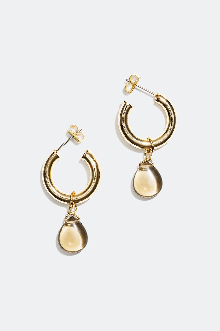 Earrings with semi precious stones -159 kr