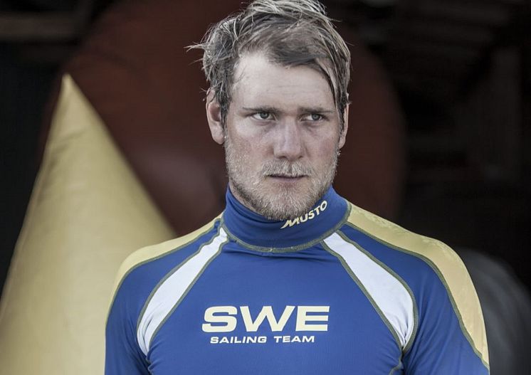 Max Salminen, OS-guldmedaljör i Starbåt 2012.