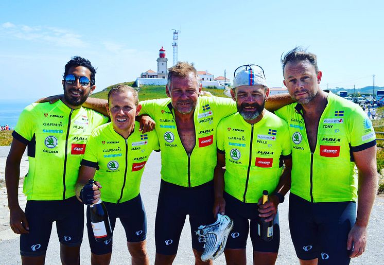Team Fastest X Europe i Cabo da Roca och Världsrekordet sitter