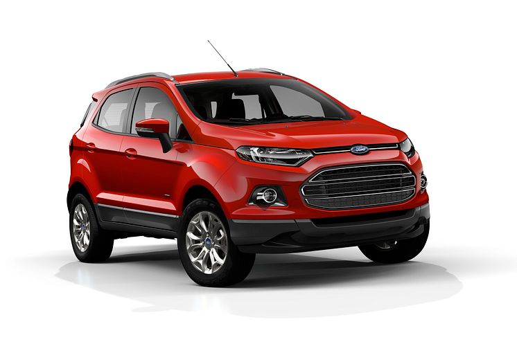 Ford viser EcoSport i Paris; ny SUV med småbilens praktiske egenskaper