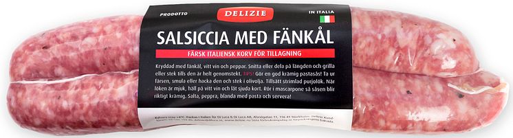 Salsiccia Fänkål, Delizie