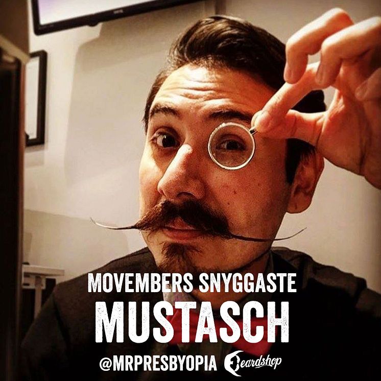 Movembers snyggaste mustasch 
