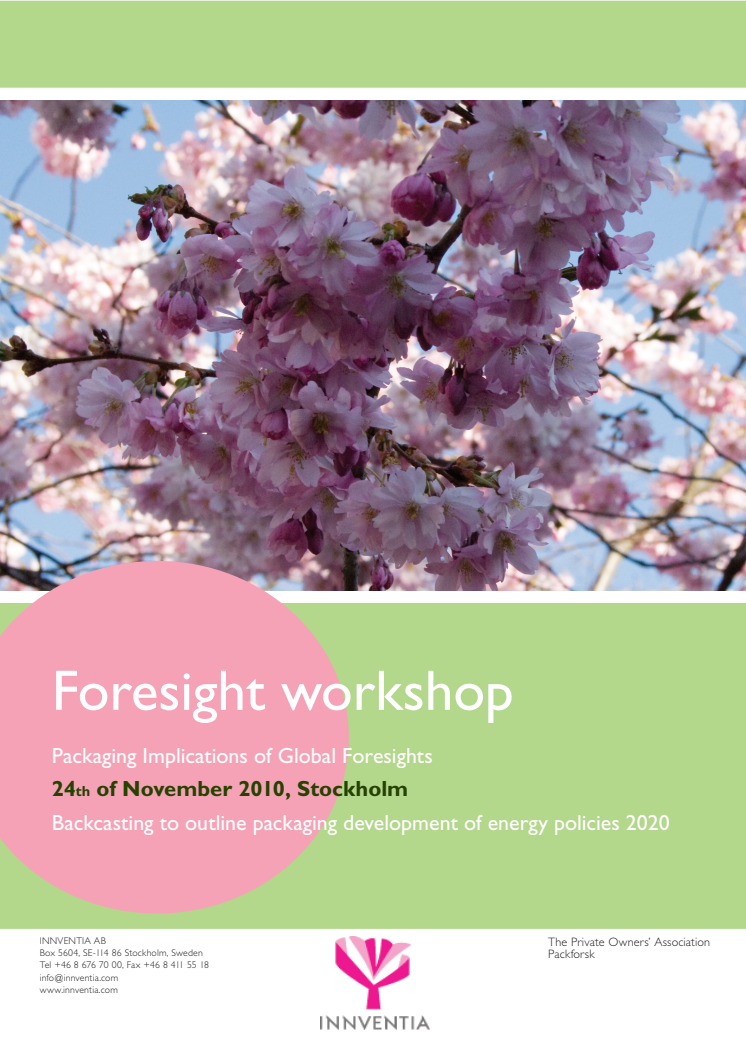 Foresight workshop