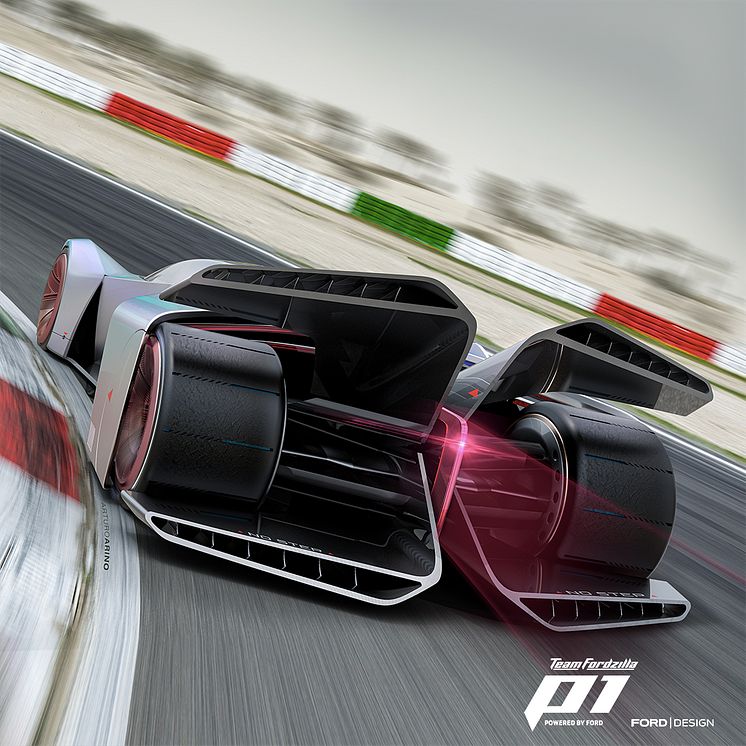 Team Fordzilla P1-konsept Gamescom 2020, virtuell racerbil