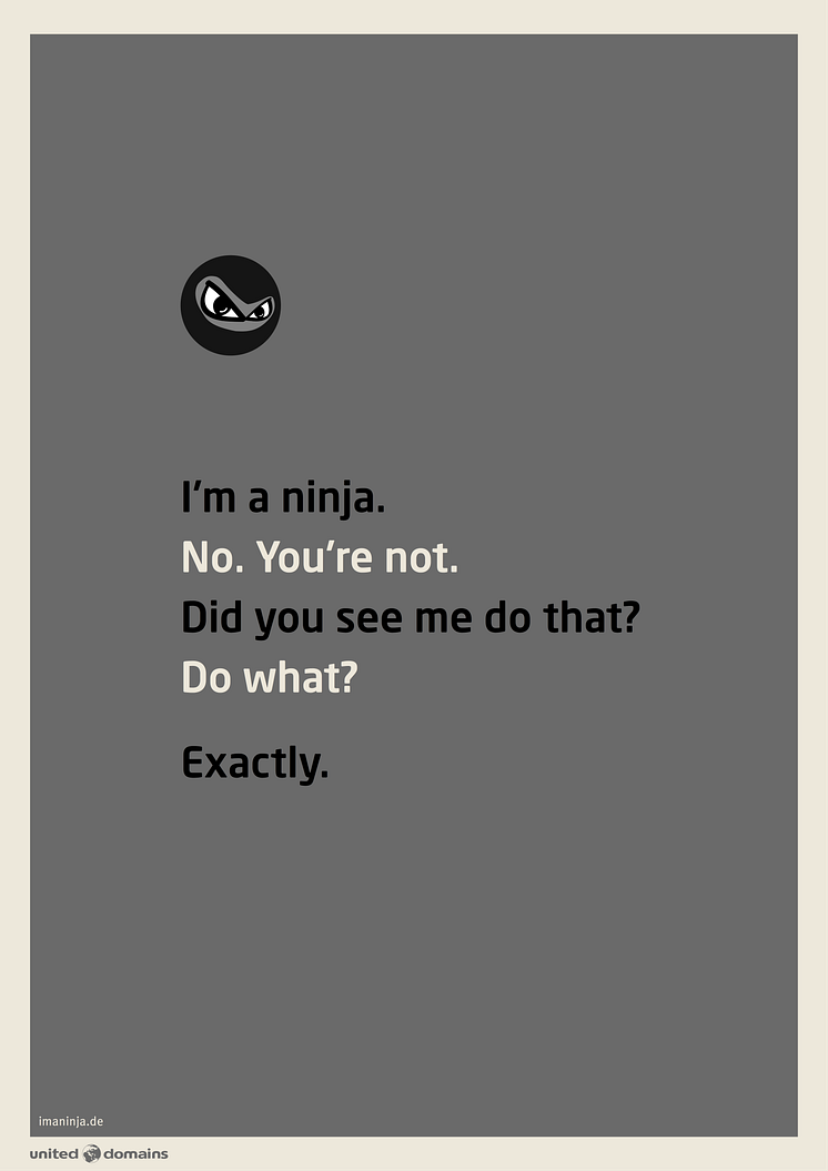 Be a .ninja!