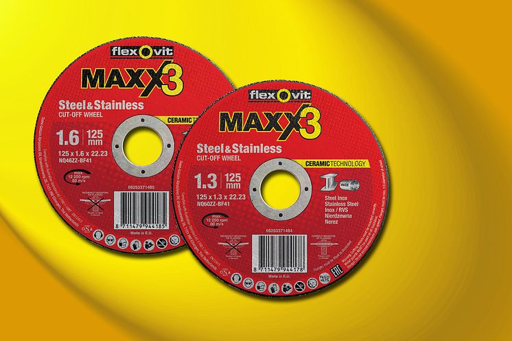 Flexovit Maxx3 katkaisulaikat - Tuote 1