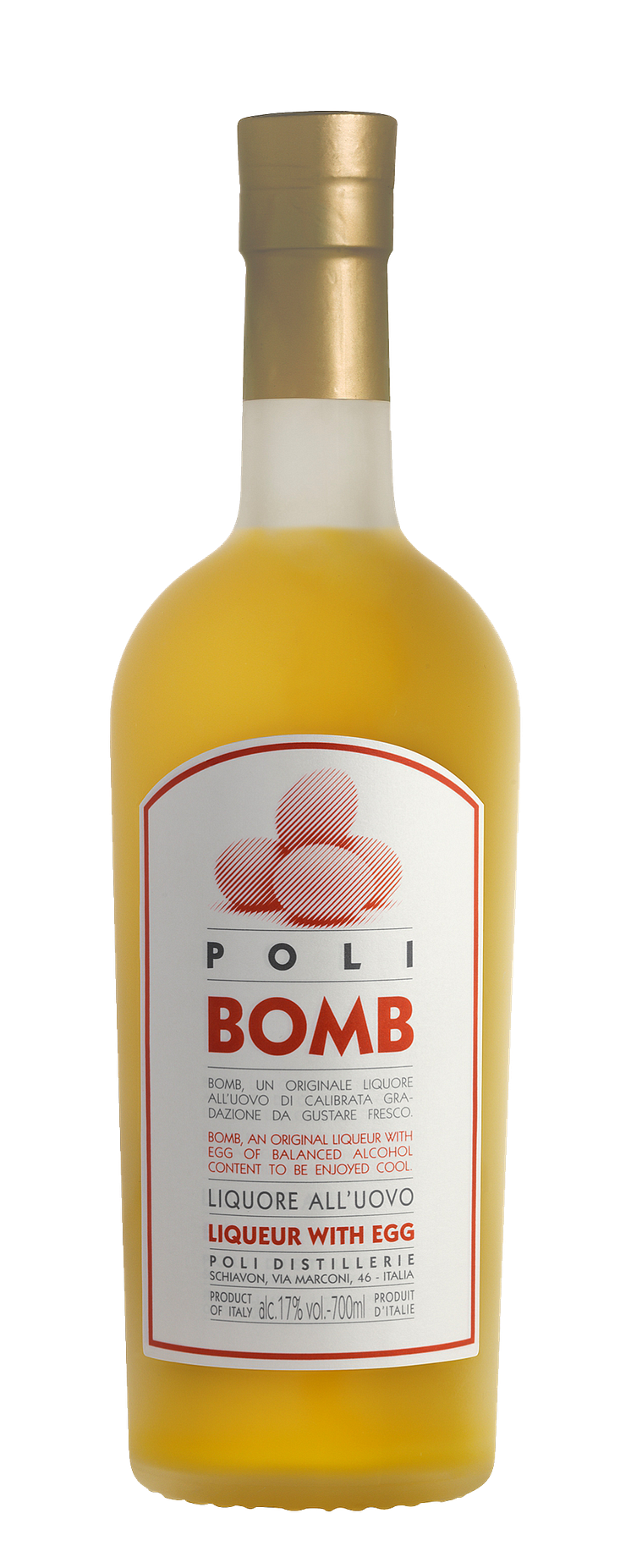 Poli - Bomb - Liqueur with egg - English label 700ml