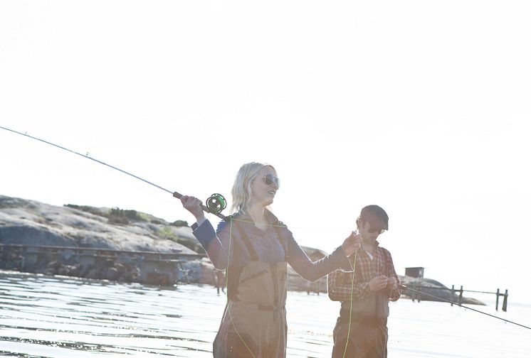 1,6 miljoner svenskar fritidsfiskar - och andelen kvinnor ökar