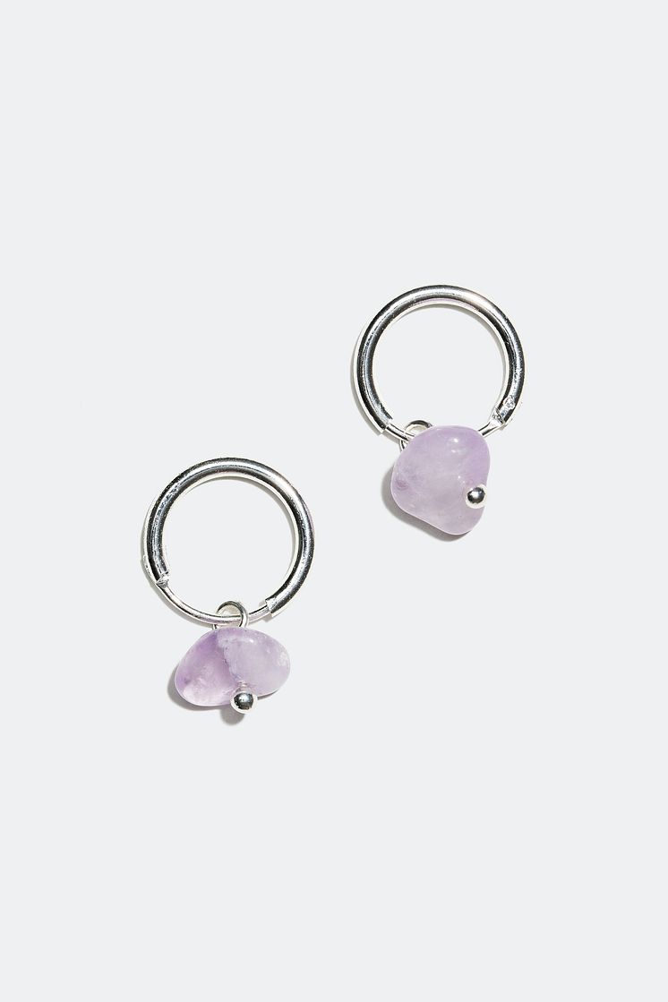 Earrings with semi precious stones - 7.99 €